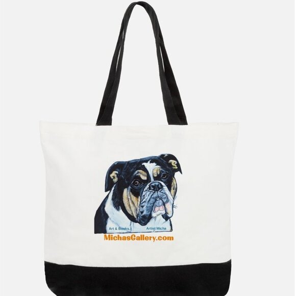 Tote Bag Bull Dog - Picture 1 of 1